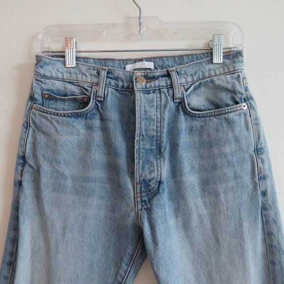 COPY - SABLYN Sammy Straight Leg High Rise Jeans in Azure Light Wash - Size 28 - Picture 4 of 16